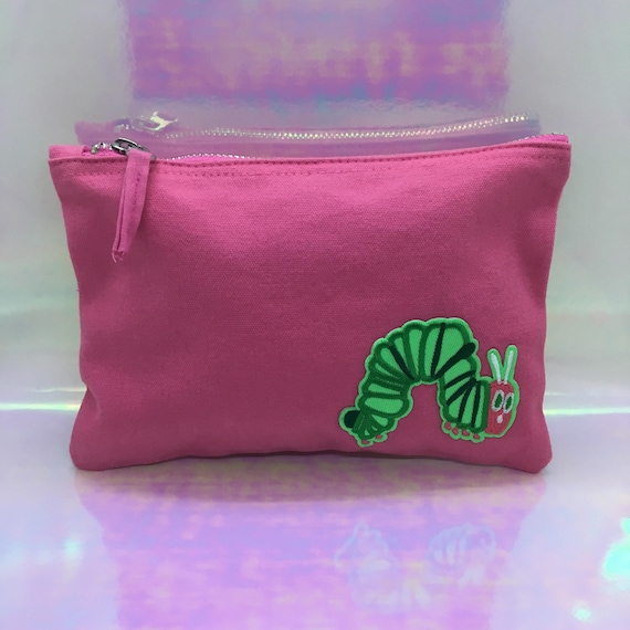 Pink Hungry Caterpillar Make Up Bag