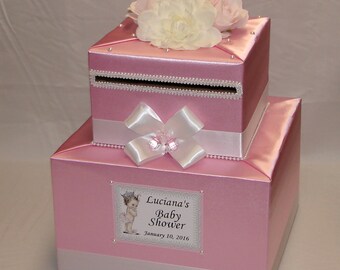 Baby shower card box  Etsy