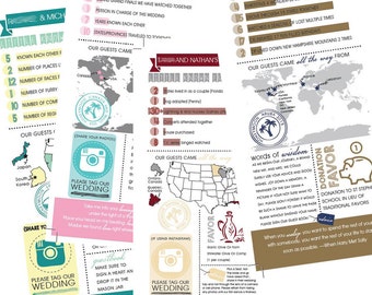 Printable Wedding Program Infographic