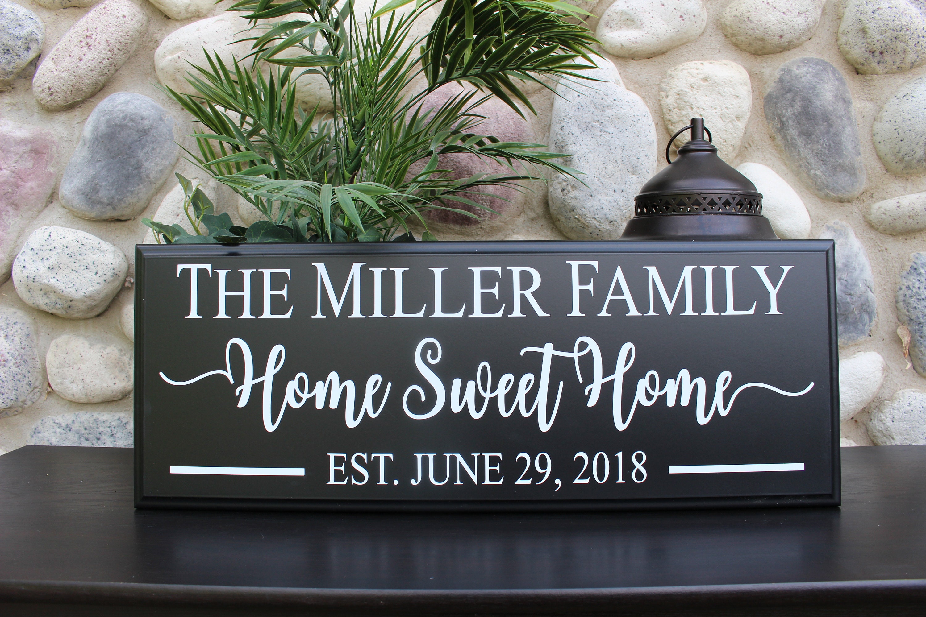 Home sweet home sign-home sign-housewarming gift-home sweet home wall