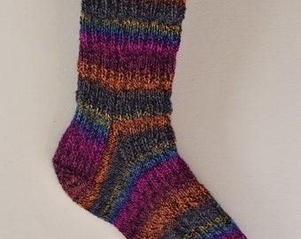Handknitted Stripey Socks