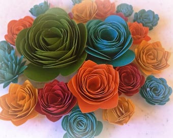 Rolled Paper Flowers