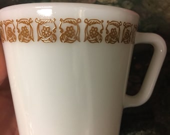 Vintage Pyrex #1410 Tiburon Mug-Restaurant ware-REDUCED