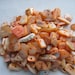 Destash (5015) - shades of peach and orange mother of pearl shell chips.