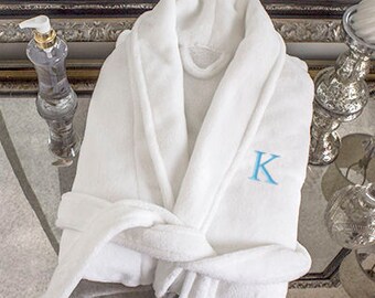 Personalized Plush Spa Robe