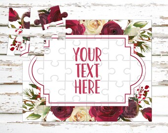 Create Your Own Puzzle - Pregnancy Announcement - Custom Puzzle - Personalized Puzzle - Announcement Ideas - Wedding Announcement - CYOP0119