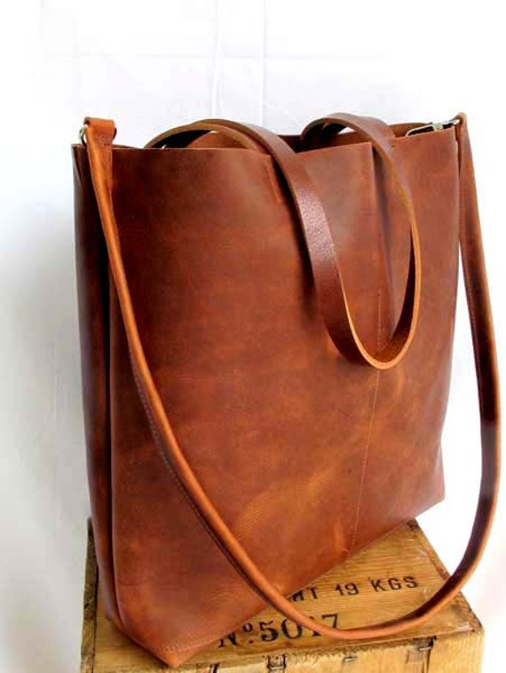Brown Leather Tote Bag brown leather bag large brown tote