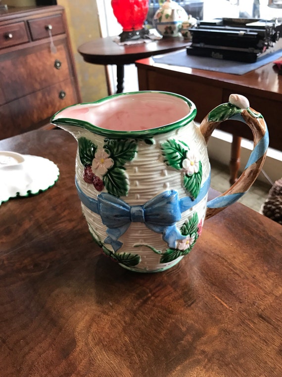 Floral pitcher the Haldon Group