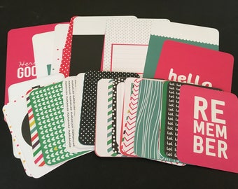 60 Becky Higgins Project Life Confetti Edition Cards