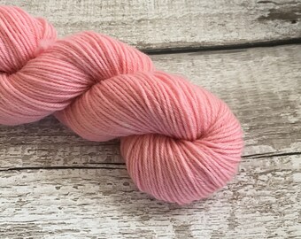 Naturally dyed yarn - cochineal on Alpaca/Silk/Cashmere