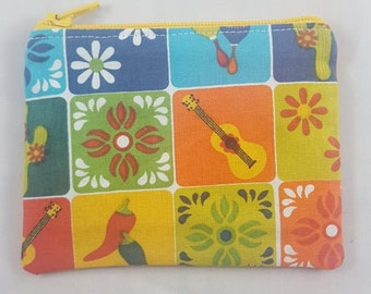 Coco Zipper Pouch | Coin Purse | Makeup Bag | Travel Bag