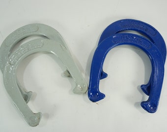 4 Horseshoes, Horseshoe Game Pieces, Royal St. Pierre, Worcester MA Outdoor Games, Yard Party Games, 2 Pound Horseshoes, Free Ship