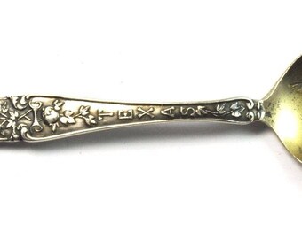 Houston Texas New Post Office Sterling Silver Souvenir Spoon SSMC 5 1/4"