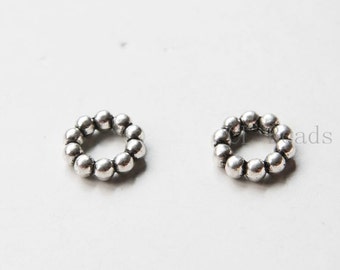 12pcs Oxidized Silver Tone Base Metal Findings-Ring 14mm (13127Y-B-492)