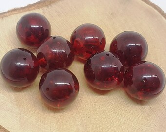 Baltic amber beads.Red amber.Baltic amber jewelry.Natural jewelry.Amber beads.