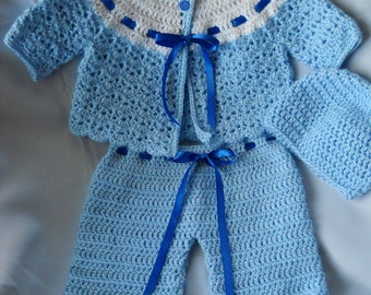 Crochet Pattern: Infant Baptism Blessing Christening Dress