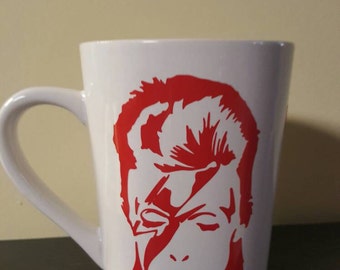 David Bowie coffee cup