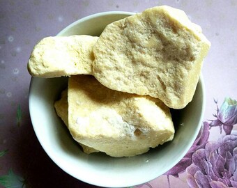 Raw Unrefined Cocoa Butter - Natural Skin Care Ingredient - DIY Tool for Lotions, Soaps, Conditioner, Hair Care, Skin Care