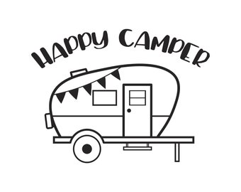 Download Happy camper | Etsy