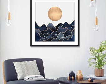 Waves by Elisabeth Fredriksson Art Print