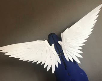 Realistic White Large Bird Cosplay Wings