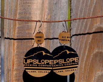 Craft Beer Can Earrings