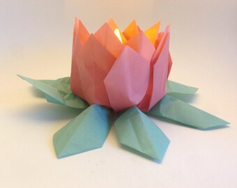 Origami Lotus Flower night light