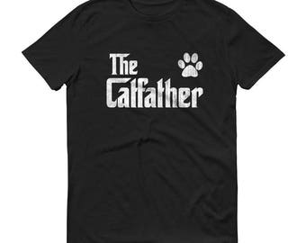 Cat Dad | Cat Lover Gift for Cat Dad - Men's The Catfather cat shirt for cat dad man - best cat dad | Cat lover gift