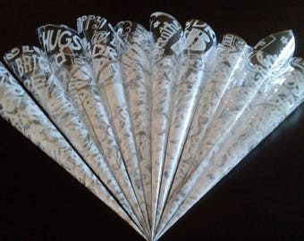Pre-rolled empty henna cones