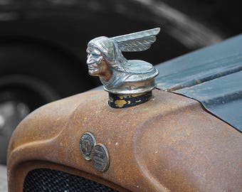 Vintage Pontiac hood