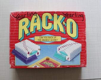 Racko Card Game Parker Bros 1992 Rack-O
