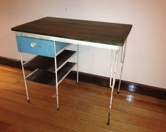vintage desk, retro desk, office desk, office furniture