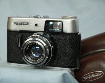 Voigtlander Vitoret R Cased Vintage Rangefinder Camera -Nice-