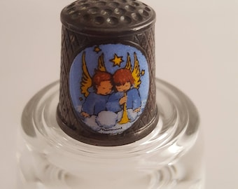 1984 Hummel Christmas Angels Collectors Thimble