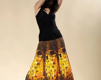 Long skirt " KLIMT" The Kiss