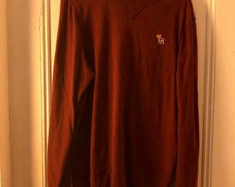 Abercrombie & Fitch mens long sleeve shirt