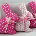 Stuffed Easter Bunny Set of 3, Bunny Tucks, Bowl Filler, Easter Basket Stuffer, Spring Bunny Decor, Easter Stuffed Bunny, Handmade Decor