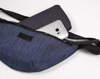 Denim Hip bag Banana Hip bag Denim Bag City Hip Bag Denim Fanny Pack Belt bag Denim Shoulder bag Gift bag City Fanny Pack Crossbody bag