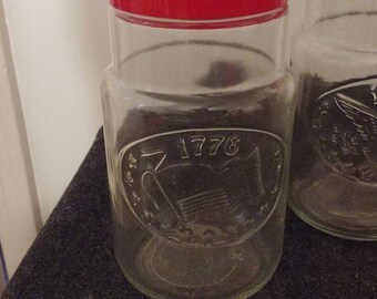 Bicentennial Maxwell House Coffee Jar with Lid