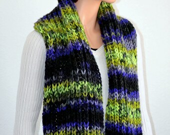 Canadian Winters Scarf/ Knitted winter Scarf/ Chunky Winter Scarf/ High Fashion Scarf/ Gift for Her/ Christmas Gift/ Knitted Scarf/ Gifts