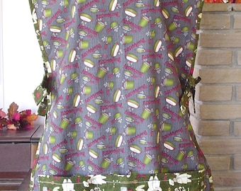 Pots and Pans and Chefs Full Length Apron