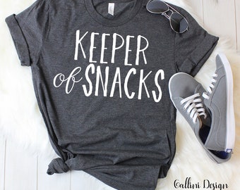 Keeper of Snacks Svg Funny Mom Svg Mom Life Svg Mama Svg Files Svg for Cricut Silhouette Vinyl Iron On Designs Commercisal Use Svg Dxf Png