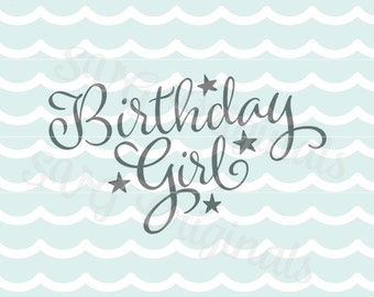 Download Sweet 16 Birthday Girl SVG Vector File. So many uses. Cricut