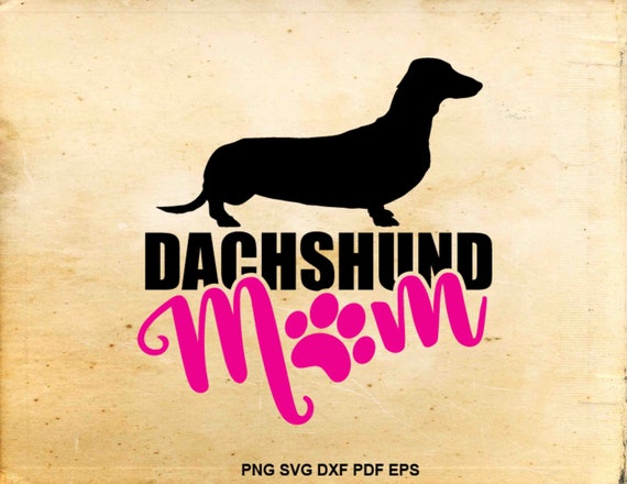 Download Dachshund mom svg Dachshund svg silhouette Iron on designs