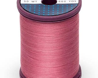 Romantic Rose Sulky Cotton + Steel Thread, 0119, Cotton Sewing Thread 660 Yds