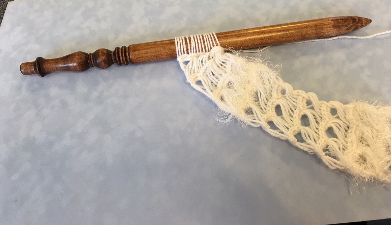 broomstick lace tool