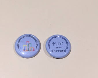 Promotional one inch pins - your design
