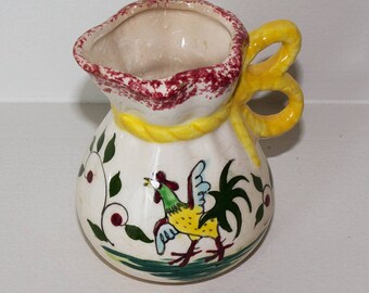 Vintage 1960's Rooster Jug