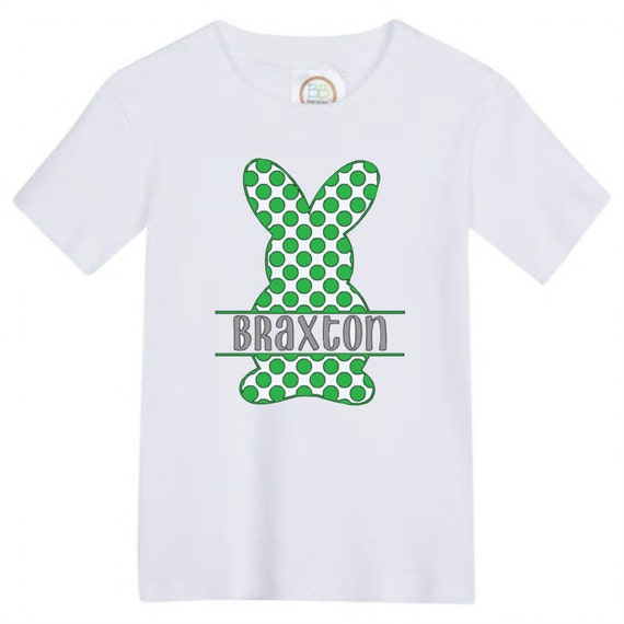 easter monogram shirt