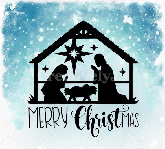 Christmas SVG Christian svg Christmas Cricut svg Faith svg